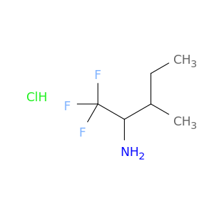 1,1,1-trifluoro-3-methylpentan-2-amine hydrochloride