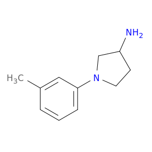 1-(3-METHYLPHENYL)PYRROLIDIN-3-AMINE