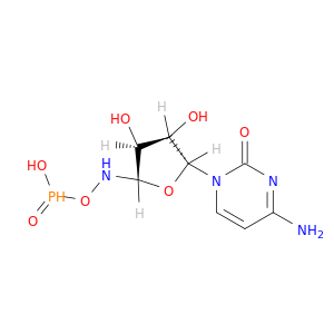 ((2R,3S,4R,5R)-5-(4-Amino-2-oxo-1,3,5-triazin-1(2H)-yl)-3,4-dihydroxytetrahydrofuran-2-yl)methyl dihydrogen phosphate