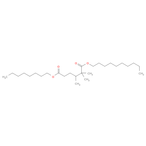 Hexanedioic acid,trimethyl-, decyl octyl ester