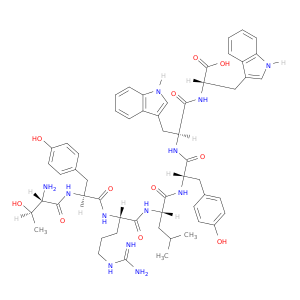 L-Tryptophan, L-threonyl-L-tyrosyl-L-arginyl-L-leucyl-L-tyrosyl-L-tryptophyl-