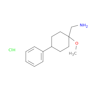 (1-Methoxy-4-phenylcyclohexyl)methanamine hydrochloride