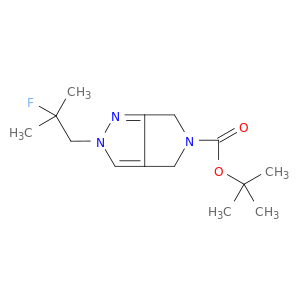 tert-Butyl 2-(2-fluoro-2-methylpropyl)-4,6-dihydropyrrolo[3,4-c]pyrazole-5(2H)-carboxylate