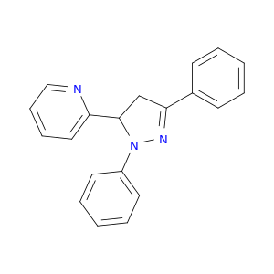 Pyridine, 2-(4,5-dihydro-1,3-diphenyl-1H-pyrazol-5-yl)-
