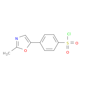 4-(2-Methyloxazol-5-yl)benzene-1-sulfonyl chloride