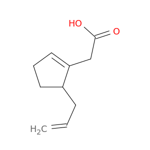 1-Cyclopentene-1-acetic acid, 5-(2-propenyl)-