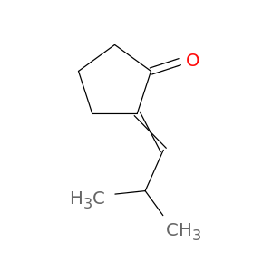 Cyclopentanone, 2-(2-methylpropylidene)-