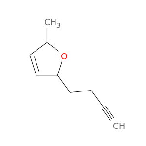 Furan, 2-(3-butynyl)-2,5-dihydro-5-methyl-