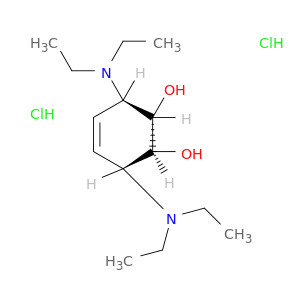 (1S,2R,5R,6S)-2,5-bis(diethylamino)cyclohex-3-ene-1,6-diol dihydrochloride