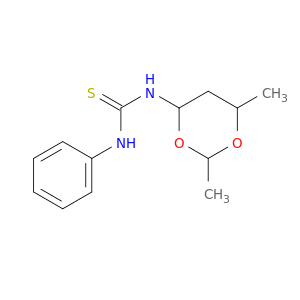 Thiourea, N-(2,6-dimethyl-1,3-dioxan-4-yl)-N'-phenyl-