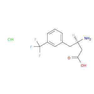 D-Β-3-氨基-4-(3-三氟甲基苯基)-丁酸.盐酸盐
