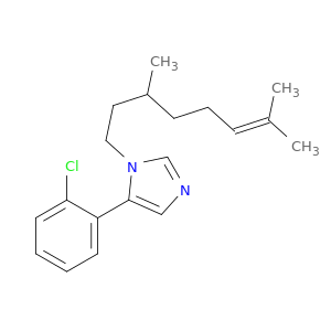 1H-Imidazole, 5-(2-chlorophenyl)-1-(3,7-dimethyl-6-octenyl)-