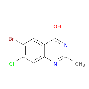 6-Bromo-7-chloro-2-methylquinazolin-4-ol
