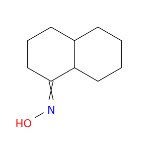 1(2H)-Naphthalenone, octahydro-, oxime