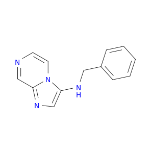 Imidazo[1,2-a]pyrazin-3-amine, N-(phenylmethyl)-