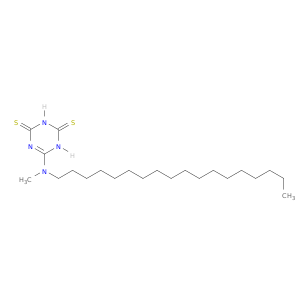 1,3,5-Triazine-2,4(1H,3H)-dithione, 6-(methyloctadecylamino)-