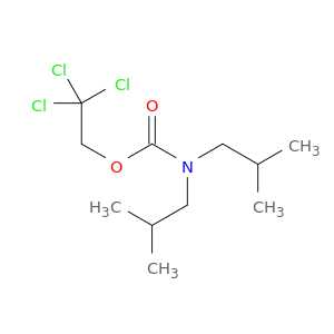 Carbamic acid, bis(2-methylpropyl)-, 2,2,2-trichloroethyl ester