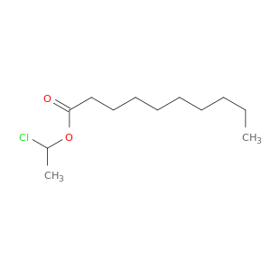 Decanoic acid, 1-chloroethyl ester