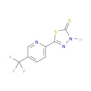 1,3,4-Thiadiazole-2(3H)-thione,5-[5-(trifluoromethyl)-2-pyridinyl]-