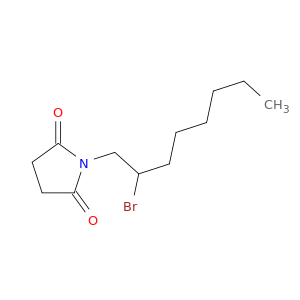 2,5-Pyrrolidinedione, 1-(2-bromooctyl)-
