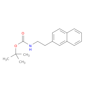 Carbamic acid, [2-(2-naphthalenyl)ethyl]-, 1,1-dimethylethyl ester