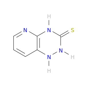 Pyrido[2,3-e]-1,2,4-triazine-3(2H)-thione, 1,4-dihydro-
