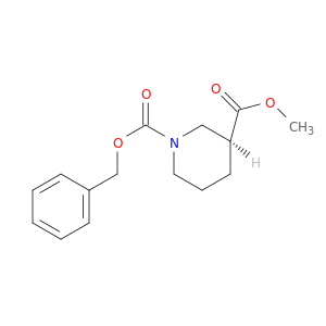(S)-1-苄基 3-甲基 哌啶-1,3-二羧酸酯