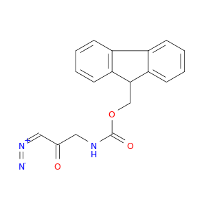 Carbamic acid,(3-diazo-2-oxopropyl)-, 9H-fluoren-9-ylmethyl ester (9CI)