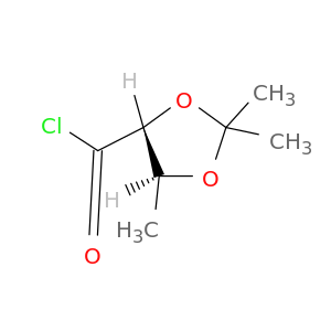 1,3-Dioxolane-4-carbonylchloride, 2,2,5-trimethyl-, (4R-trans)- (9CI)