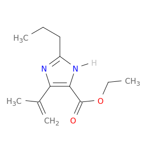 4-(1-甲基乙烯基)-2-丙基-1H-咪唑-5-甲酸乙酯