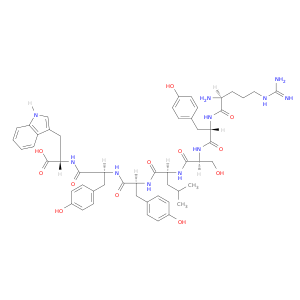 L-Tryptophan, L-arginyl-L-tyrosyl-L-seryl-L-leucyl-L-tyrosyl-L-tyrosyl-