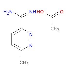 3-PyridazineCarboximidamide,6-甲基-,乙酸盐(1：1)