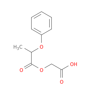 Propanoic acid, 2-phenoxy-, carboxymethyl ester