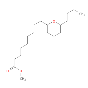 2H-Pyran-2-nonanoic acid, 6-butyltetrahydro-, methyl ester