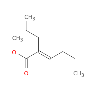 2-Hexenoic acid, 2-propyl-, methyl ester, (E)-