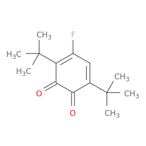 3,5-Cyclohexadiene-1,2-dione, 3,6-bis(1,1-dimethylethyl)-4-fluoro-