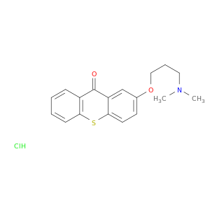 9H-Thioxanthen-9-one,2-[3-(dimethylamino)propoxy]-, hydrochloride (1:1)