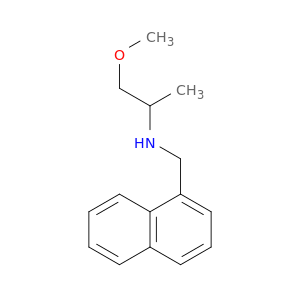 (2-METHOXY-1-METHYLETHYL)(1-NAPHTHYLMETHYL)AMINE