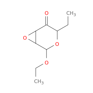 3,7-Dioxabicyclo[4.1.0]heptan-5-one, 2-ethoxy-4-ethyl-