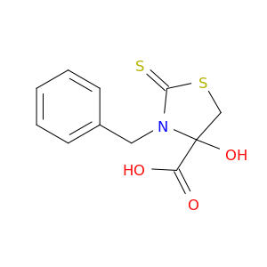 4-HYDROXY-4-CARBOXY-3-BENZYLTHIAZOLIDIN-2-THIONE