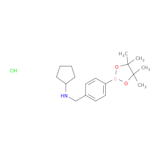 4-(N-Cyclopentylaminomethyl)phenylboronic acid, pinacol ester, HCl