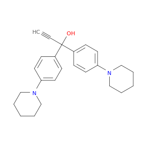 1,1-di(4-piperidinophenyl)-2-propyn-1-ol