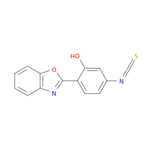 Phenol, 2-(2-benzoxazolyl)-5-isothiocyanato-
