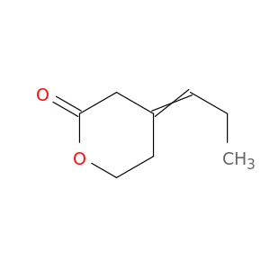 2H-Pyran-2-one, tetrahydro-4-propylidene-