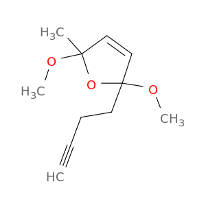 Furan, 2-(3-butynyl)-2,5-dihydro-2,5-dimethoxy-5-methyl-