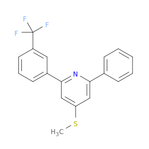 Pyridine,4-(methylthio)-2-phenyl-6-[3-(trifluoromethyl)phenyl]-