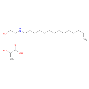 2-hydroxypropanoic acid- 2-(tetradecylamino)ethanol(1:1)