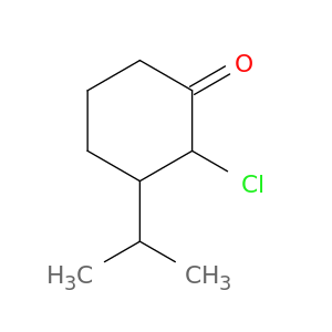 Cyclohexanone, 2-chloro-3-(1-methylethyl)-