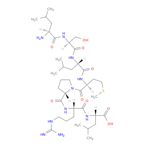 L-Leucine, L-leucyl-L-seryl-L-leucyl-L-methionyl-L-prolyl-L-arginyl-