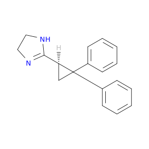 1H-Imidazole, 2-[(1R)-2,2-diphenylcyclopropyl]-4,5-dihydro-